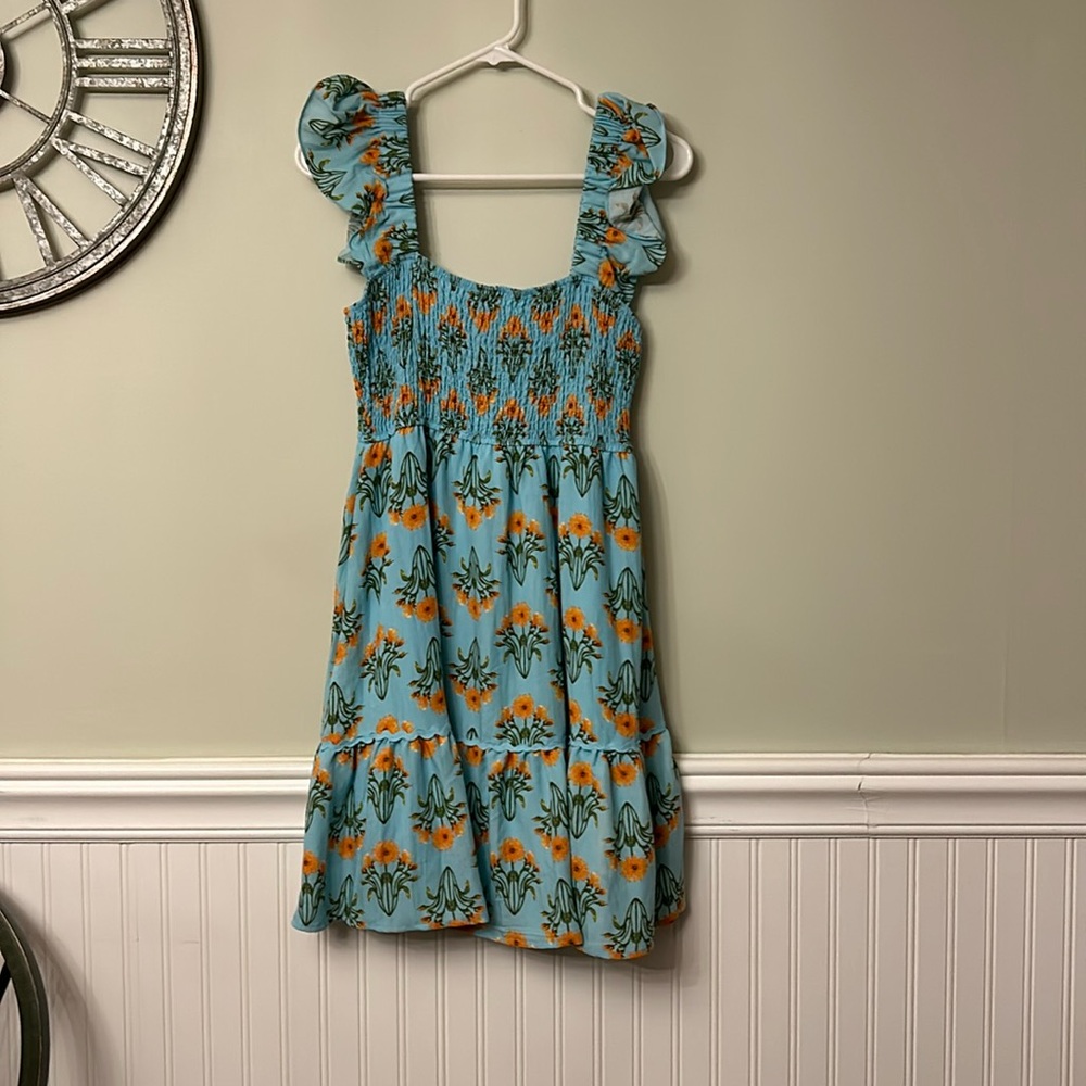 Floral Short Dress
